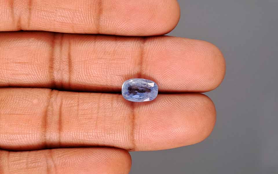Blue Sapphire (Neelam) Gemstone - 3.54 Carats