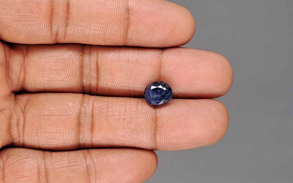 Blue Sapphire (Neelam) Gemstone - 3.65 Carats