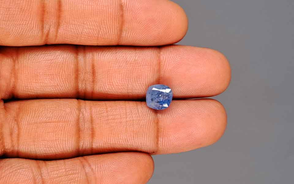 Blue Sapphire (Neelam) Gemstone - 4.00 Carats