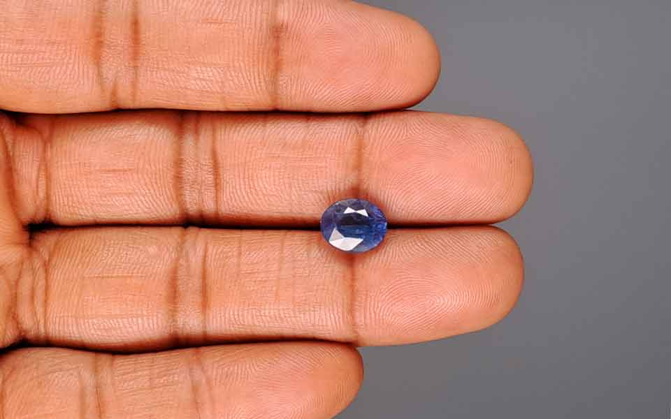Blue Sapphire (Neelam) Gemstone - 4.22 Carats