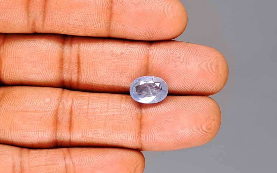 Blue Sapphire (Neelam) Gemstone - 5.06 Carats