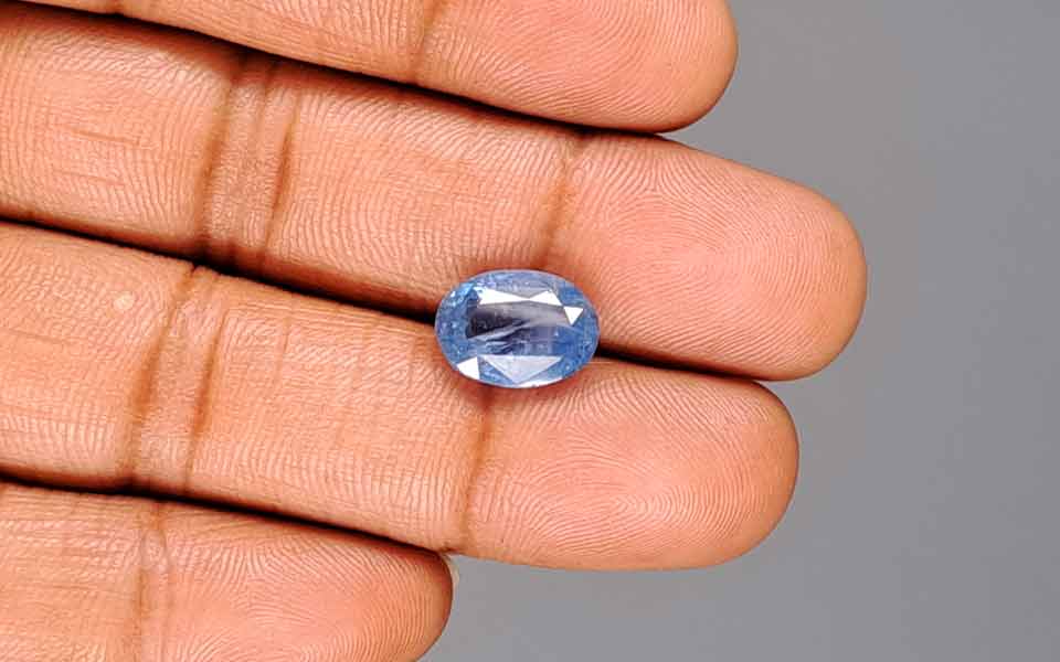 Blue Sapphire (Neelam) Gemstone - 5.70 Carats