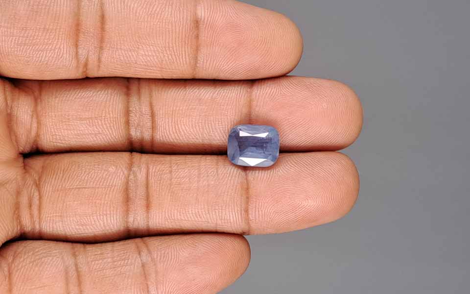 Blue Sapphire (Neelam) Gemstone - 5.77 Carats