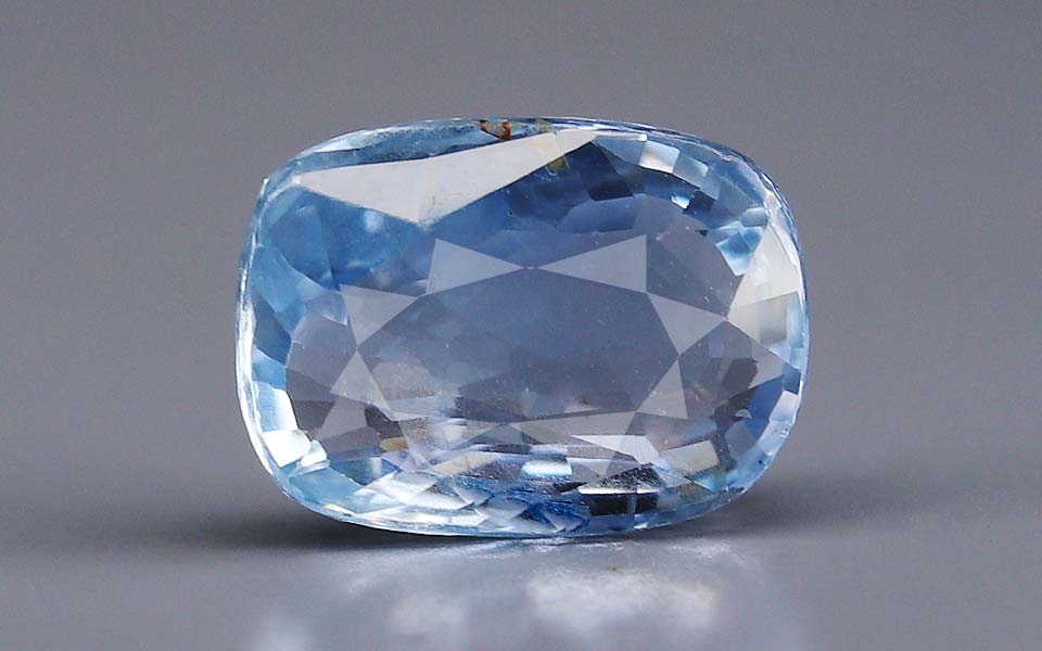 Blue Sapphire (Neelam) Gemstone - 6.58 Carats