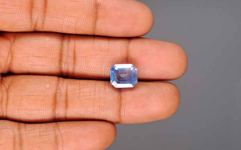 Blue Sapphire (Neelam) Gemstone - 6.67 Carats