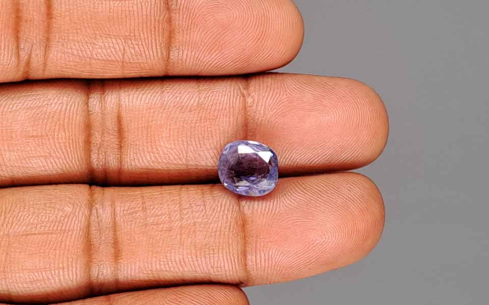 Blue Sapphire (Neelam) Gemstone - 5.84 Carats