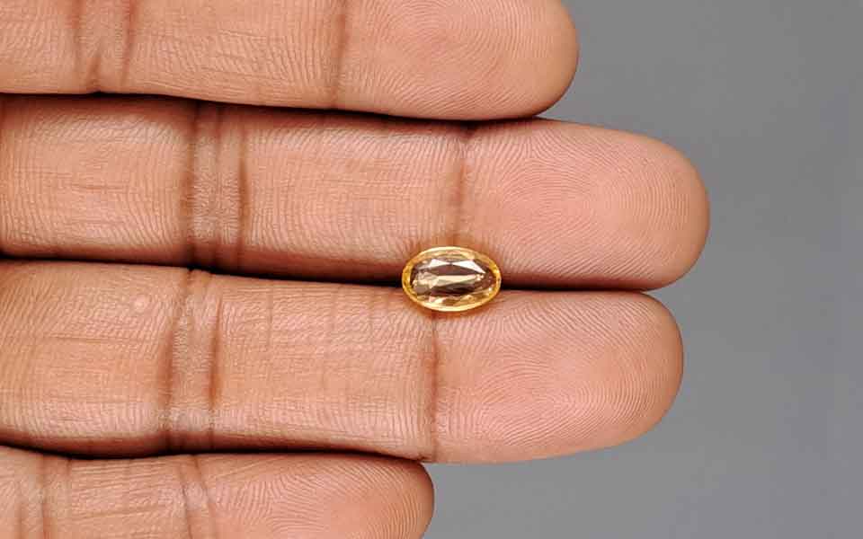 Yellow Sapphire (Pukhraj) Gemstone - 2.08 Carats