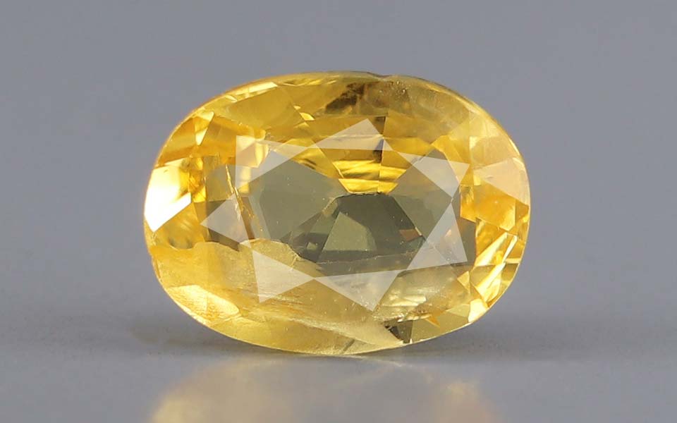 Yellow Sapphire (Pukhraj) Gemstone - 2.28 Carats