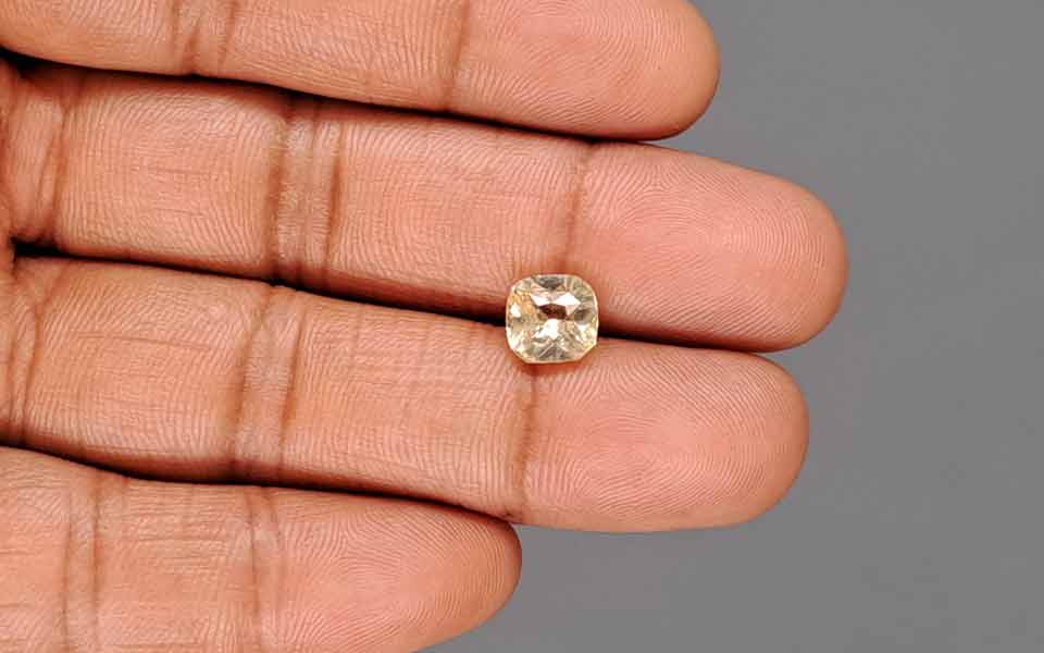 Yellow Sapphire (Pukhraj) Gemstone - 3.0 Carats