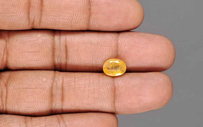 Yellow Sapphire (Pukhraj) Gemstone - 3.04 Carats