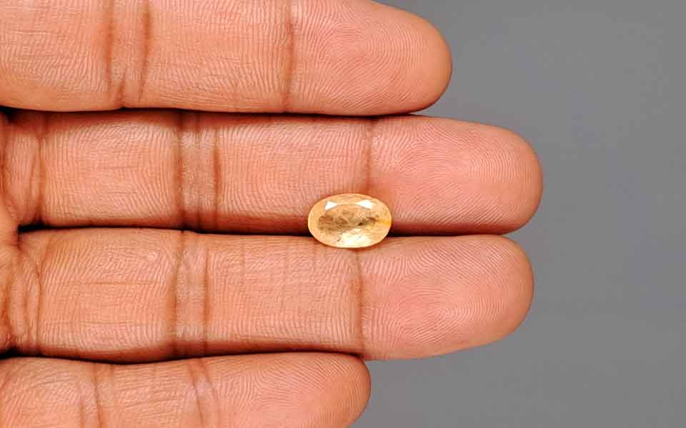 Yellow Sapphire (Pukhraj) Gemstone - 3.51 Carats