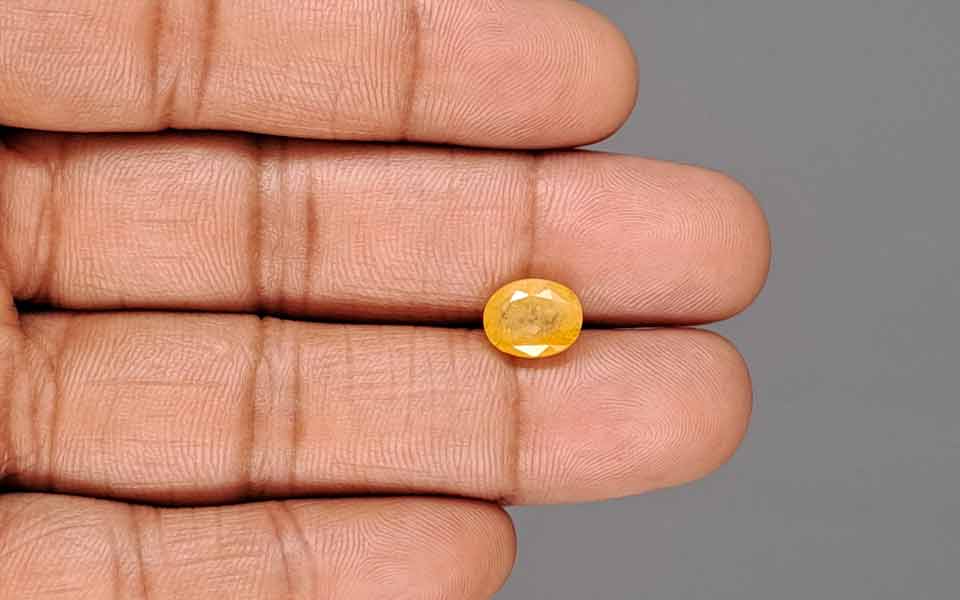 Yellow Sapphire (Pukhraj) Gemstone - 3.56 Carats