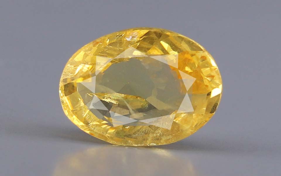 Yellow Sapphire (Pukhraj) Gemstone - 3.78 Carats