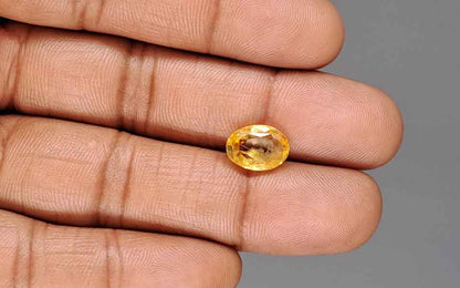 Yellow Sapphire (Pukhraj) Gemstone - 3.78 Carats