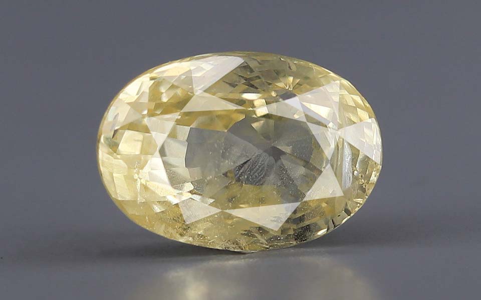 Yellow Sapphire (Pukhraj) Gemstone - 4.06 Carats