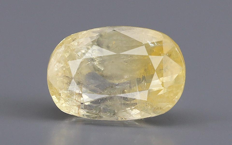 Yellow Sapphire (Pukhraj) Gemstone - 4.08 Carats
