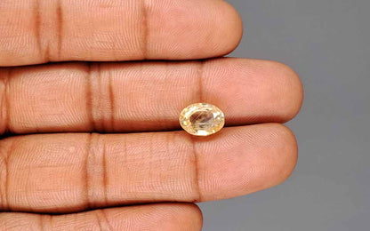Yellow Sapphire (Pukhraj) Gemstone - 4.48 Carats