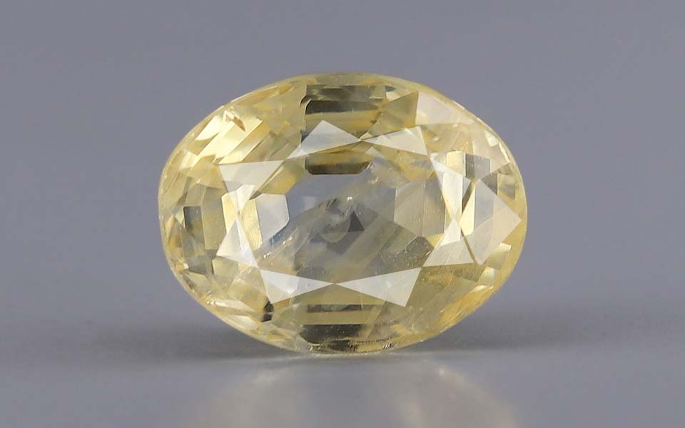 Yellow Sapphire (Pukhraj) Gemstone - 4.48 Carats