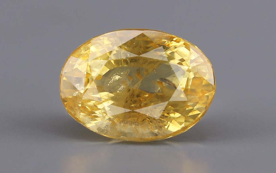 Yellow Sapphire (Pukhraj) Gemstone - 5.04 Carats
