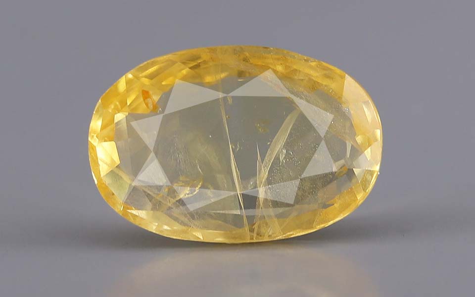 Yellow Sapphire (Pukhraj) Gemstone - 5.25 Carats