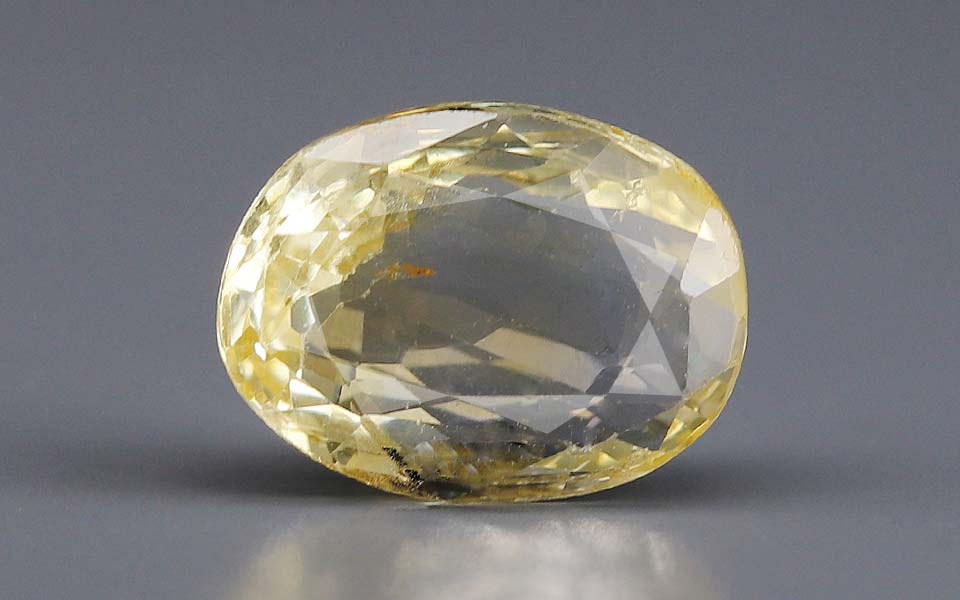 Yellow Sapphire (Pukhraj) Gemstone - 5.54 Carats