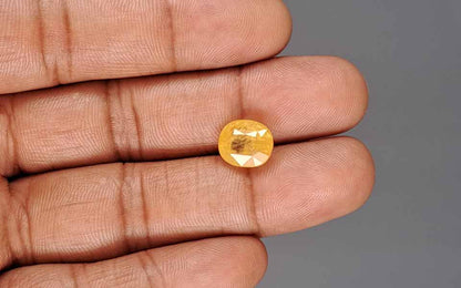 Yellow Sapphire (Pukhraj) Gemstone - 5.74 Carats
