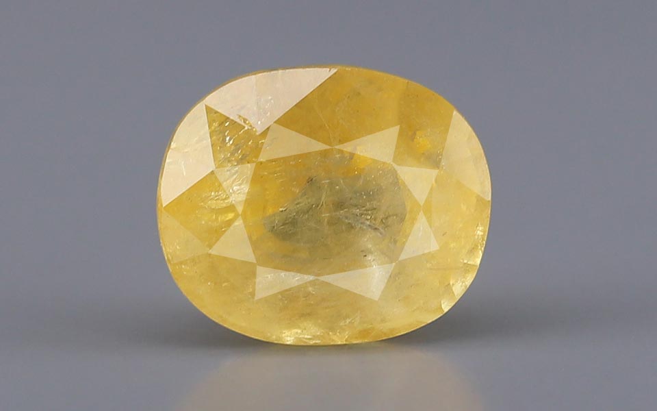 Yellow Sapphire (Pukhraj) Gemstone - 5.74 Carats