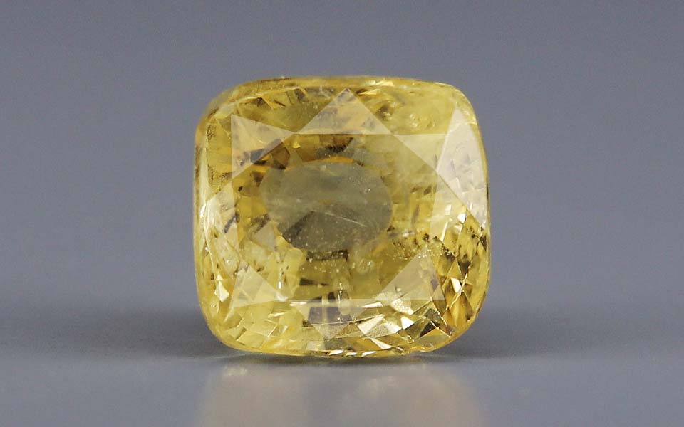 Yellow Sapphire (Pukhraj) Gemstone - 5.76 Carats
