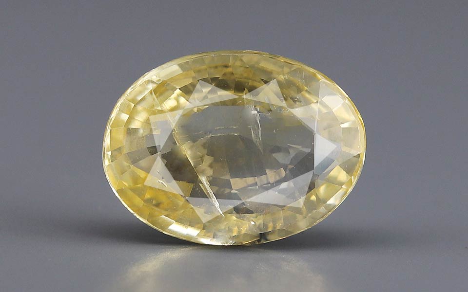 Yellow Sapphire (Pukhraj) Gemstone - 6.01 Carats