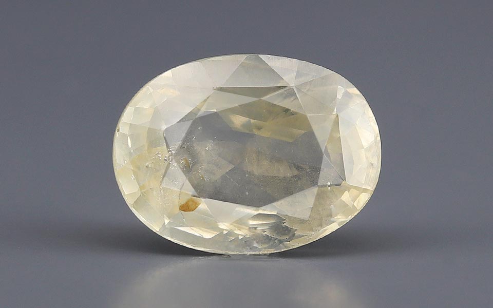 Yellow Sapphire (Pukhraj) Gemstone - 6.12 Carats
