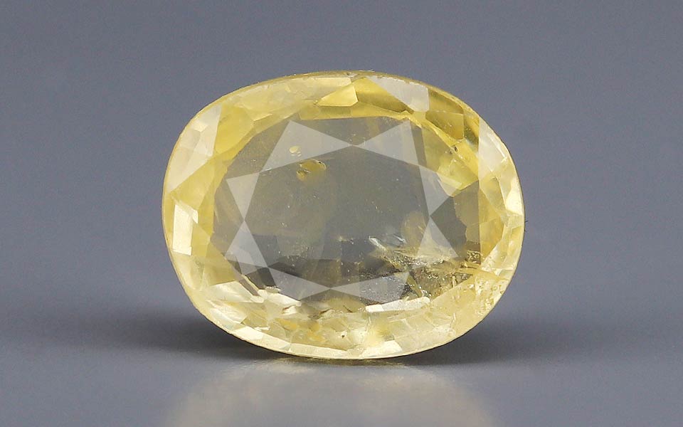Yellow Sapphire (Pukhraj) Gemstone - 6.15 Carats