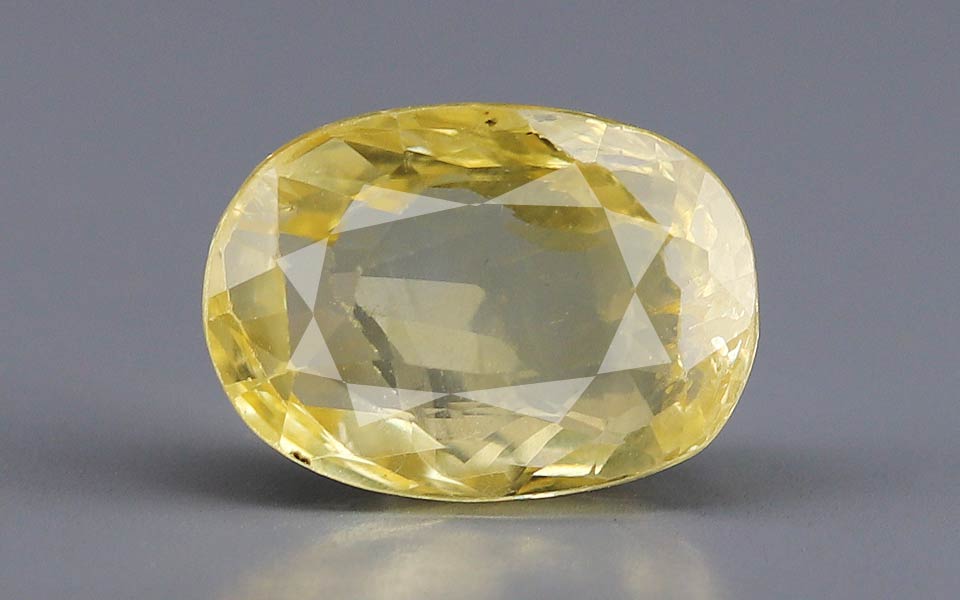 Yellow Sapphire (Pukhraj) Gemstone - 6.16 Carats