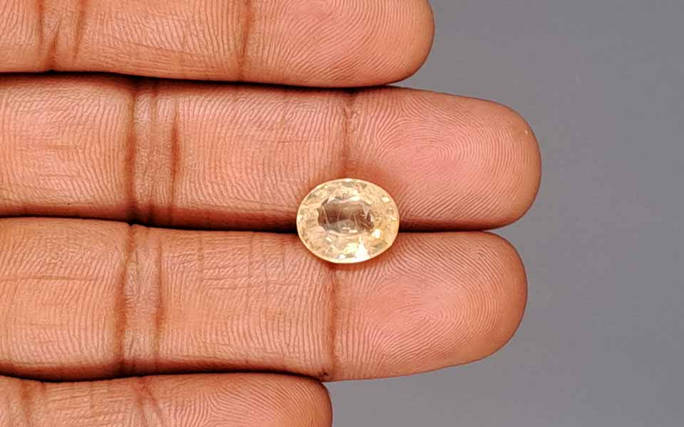 Yellow Sapphire (Pukhraj) Gemstone - 6.23 Carats