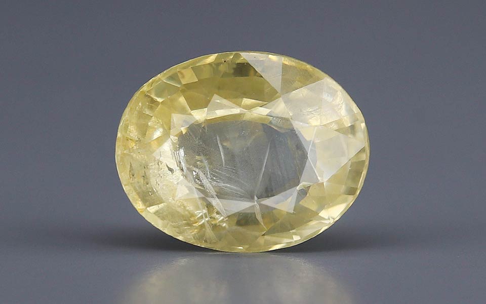 Yellow Sapphire (Pukhraj) Gemstone - 6.23 Carats