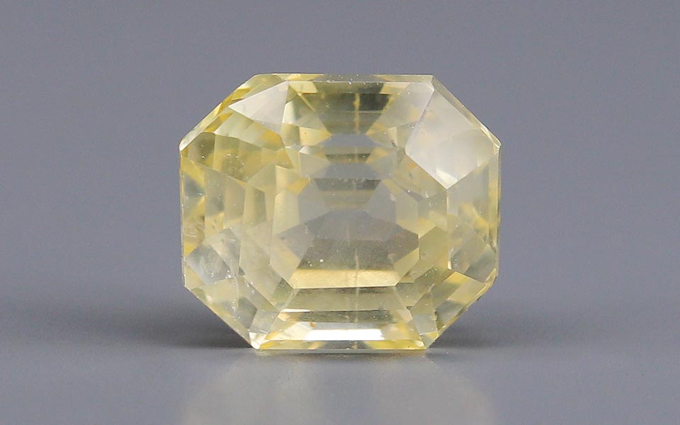 Yellow Sapphire (Pukhraj) Gemstone - 6.39 Carats