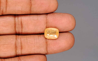 Yellow Sapphire (Pukhraj) Gemstone - 6.56 Carats