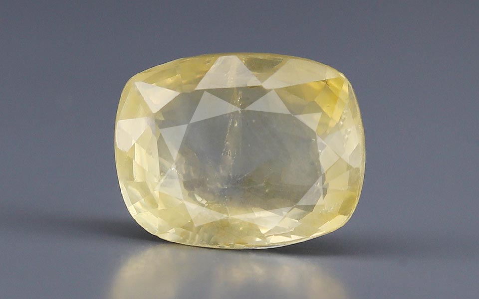 Yellow Sapphire (Pukhraj) Gemstone - 6.9 Carats