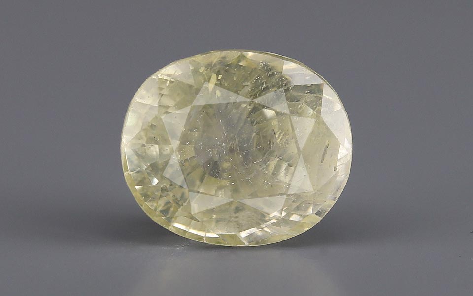 Yellow Sapphire (Pukhraj) Gemstone - 7.4 Carats