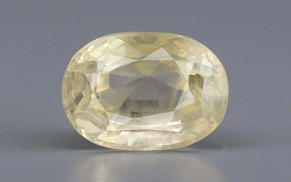 Yellow Sapphire (Pukhraj) Gemstone - 7.96 Carats