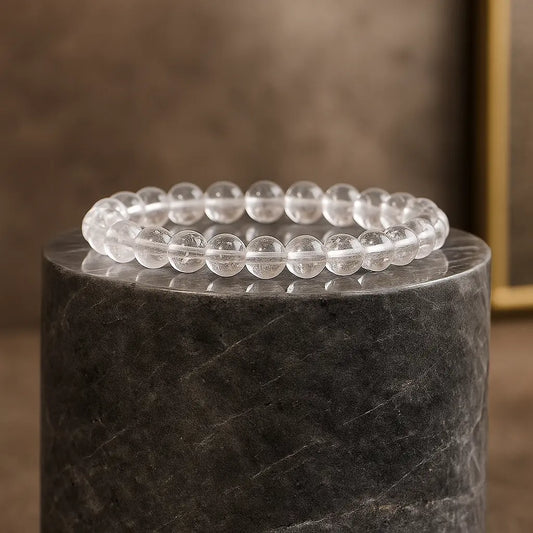 clear quartz healing bracelet
