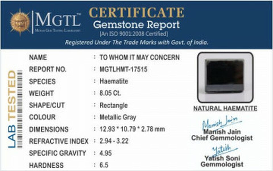 Hematite - 8.05 Carats