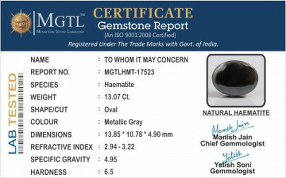 Hematite - 13.07 Carats