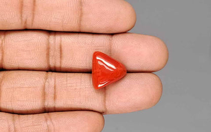Red Coral (Moonga) Gemstone - 10.37 Carats