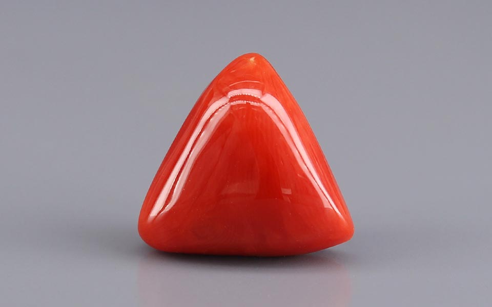 Red Coral (Moonga) Gemstone - 10.37 Carats
