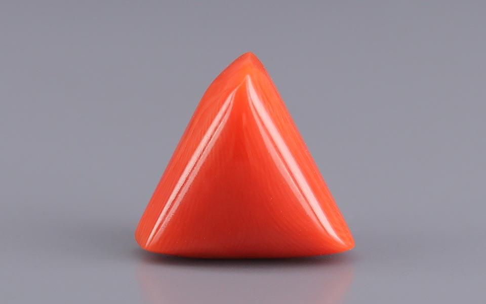 Red Coral (Moonga) Gemstone - 10.65 Carats