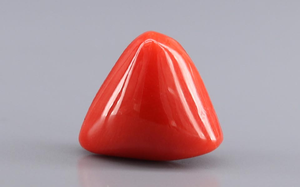 Red Coral (Moonga) Gemstone - 11.52 Carats