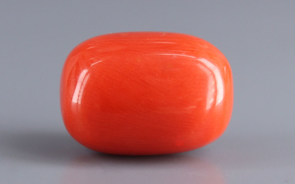 Red Coral (Moonga) Gemstone - 18.48 Carats
