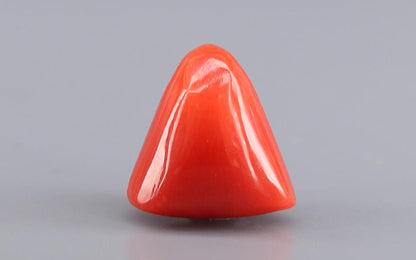 Red Coral (Moonga) Gemstone - 6.87 Carats
