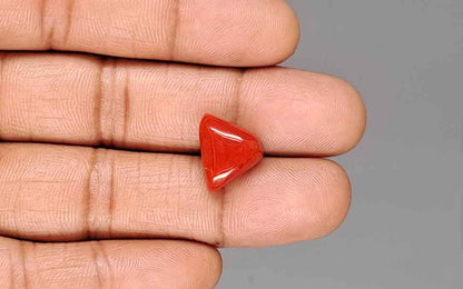 Red Coral (Moonga) Gemstone - 7.73 Carats