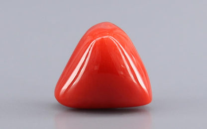 Red Coral (Moonga) Gemstone - 8.17 Carats